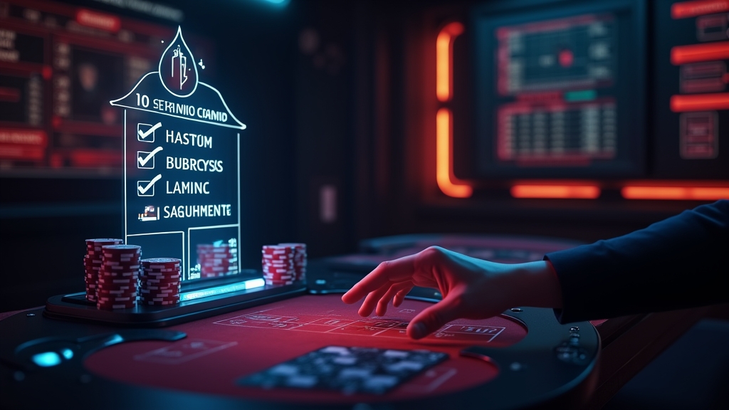 Bonus claim checklist beside a tower-themed casino interface